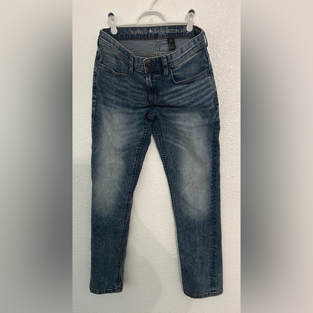 Buffalo David Bitton Blue Slim Fit Jeans